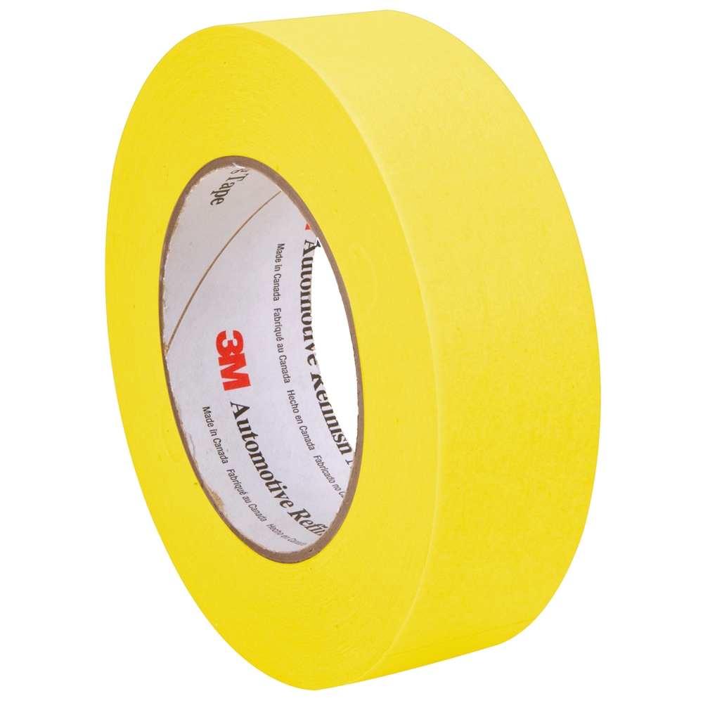 Genesis Auto Body Supply - 3M 1-1/2 Yellow Masking Tape Case of 24 Rolls -  6654