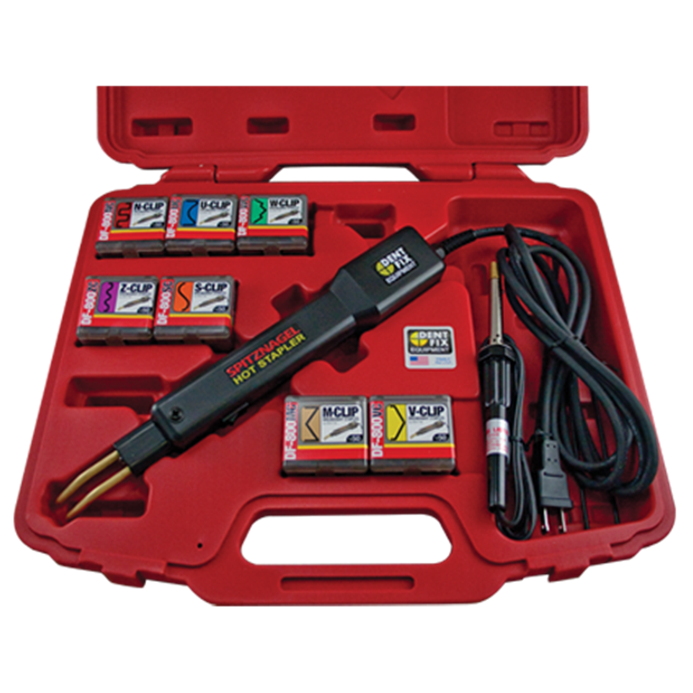 Dent Fix Hot Stapler Plastic Repair Deluxe Kit DF-800BR