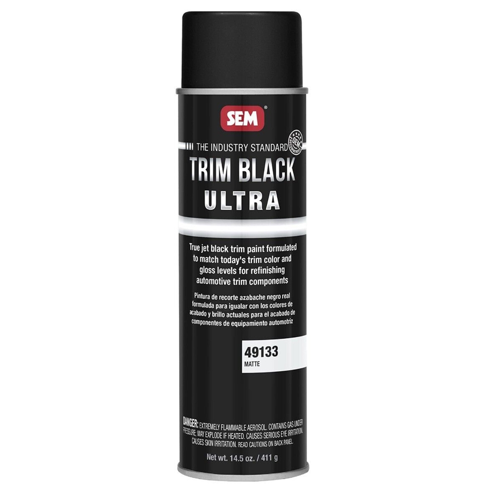SEM Trim Matte Black Ultra 14.5 oz (2/Pack) 