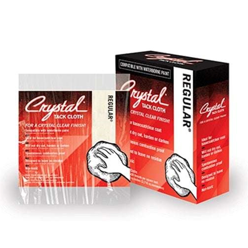 Genesis Auto Body Supply - Crystal Regular Tack Cloths Box of 12