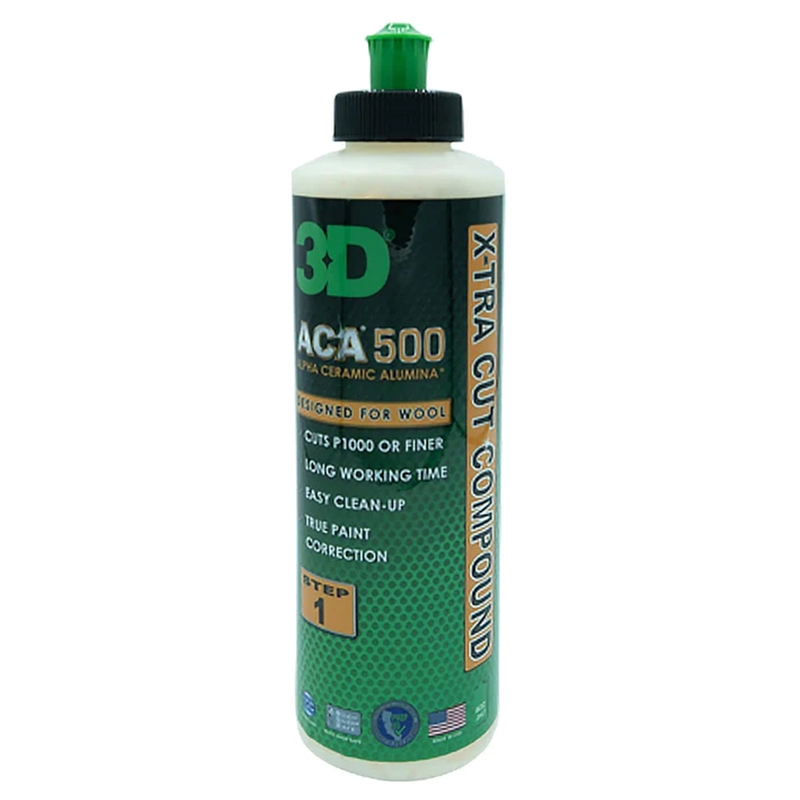 3D Aca  X-Tra Cut Compound 8 Oz. - 500OZ08