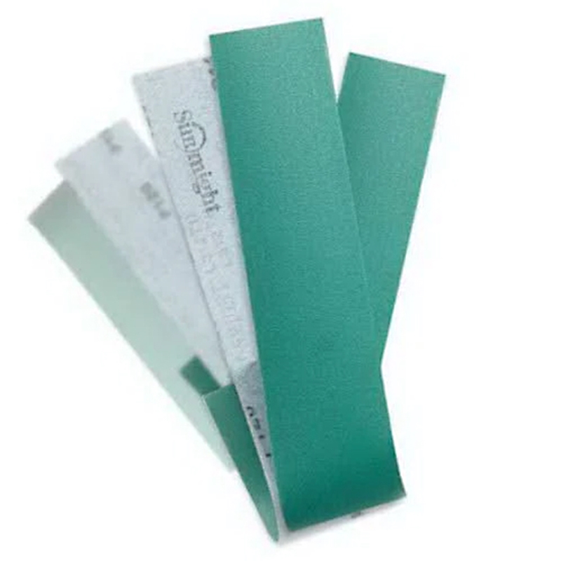 Sunmight Film 04411 Open Coated Grip File Sheet, 2-3/4 in W x 16-1/2 in L, P220 Grit, Velcro Attachment