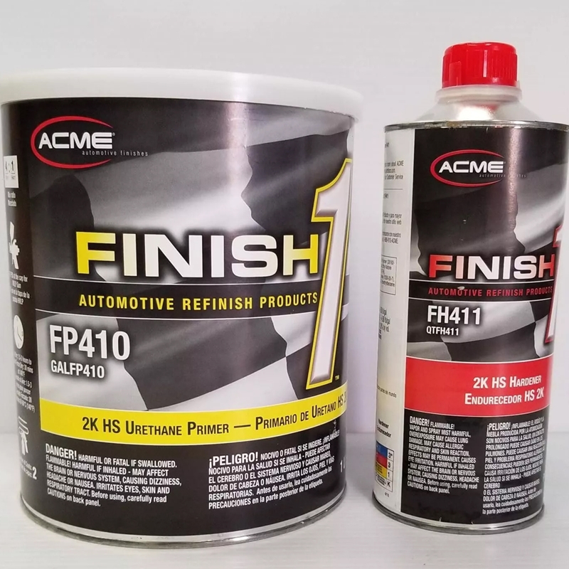 Finish-1 2K Hs Primer Surfacer Gray Gallon - FP410-1/FH411 Kit