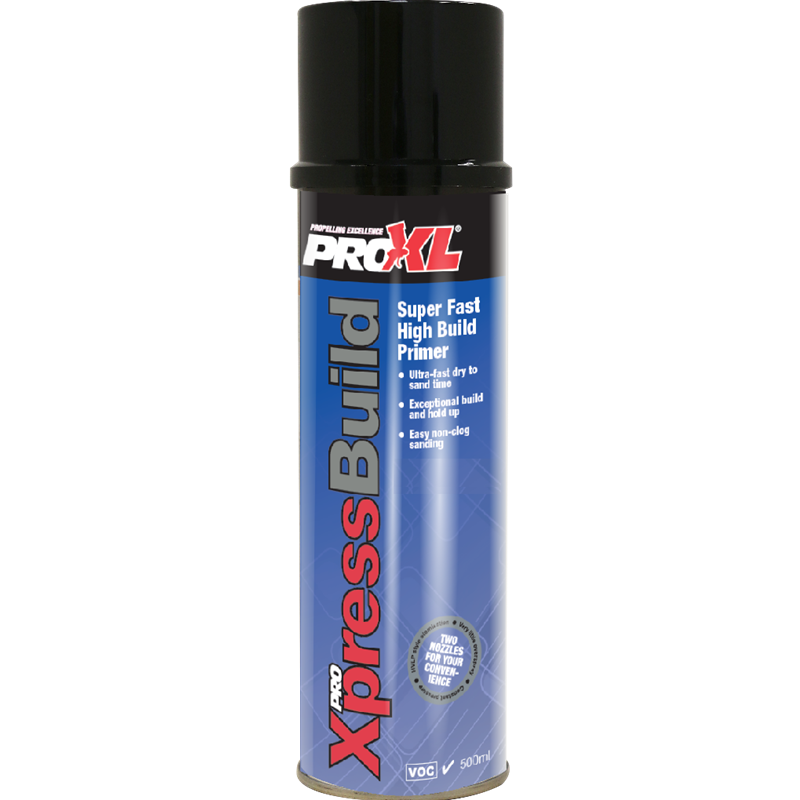 Capella PROXL XpressBuild Super High Build Primer Black 500ml Aerosol - 908004