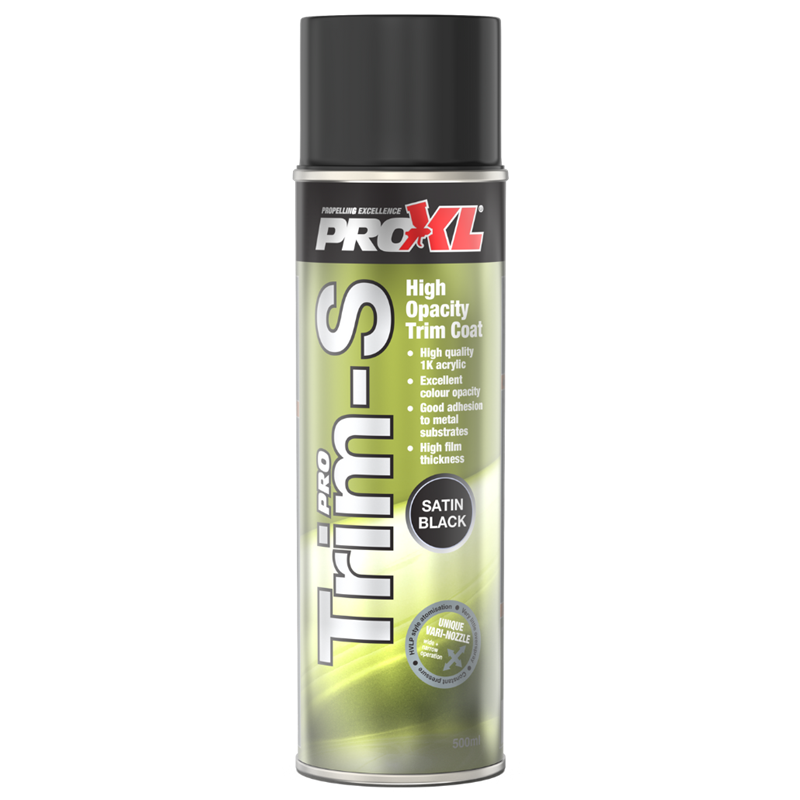 Capella Solutions ProXL Trim Coating Aerosol Black 500ML - 908479-US