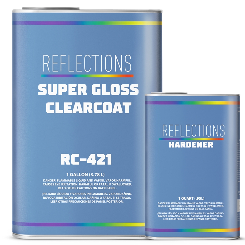 Reflections RC-421 Clearcoat Kit with RH-421F Medium Hardener
