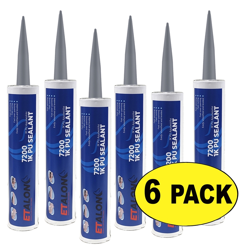 ETALON 1K Pu Grey Sealant Cartridge 310Ml - ETPU-7200G