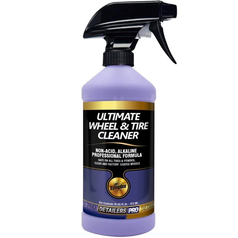 Symplex Ultimate Wheel & Tire Cleaner - Non-Acid Alkaline Technology 16 Oz. Pint - 124-0001-PT