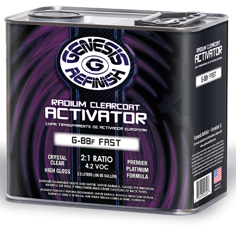 Genesis Refinish Europro High Performance Medium Activator 2.5 Liter - GA-275