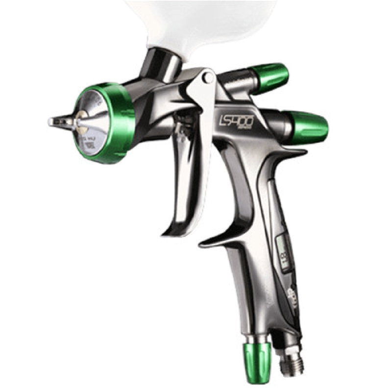 AnestIwata Digital HVLP WS400 Series S2 Base 1.3 ET Spray Gun Professional-Grade Basecoat Performance - 2913D