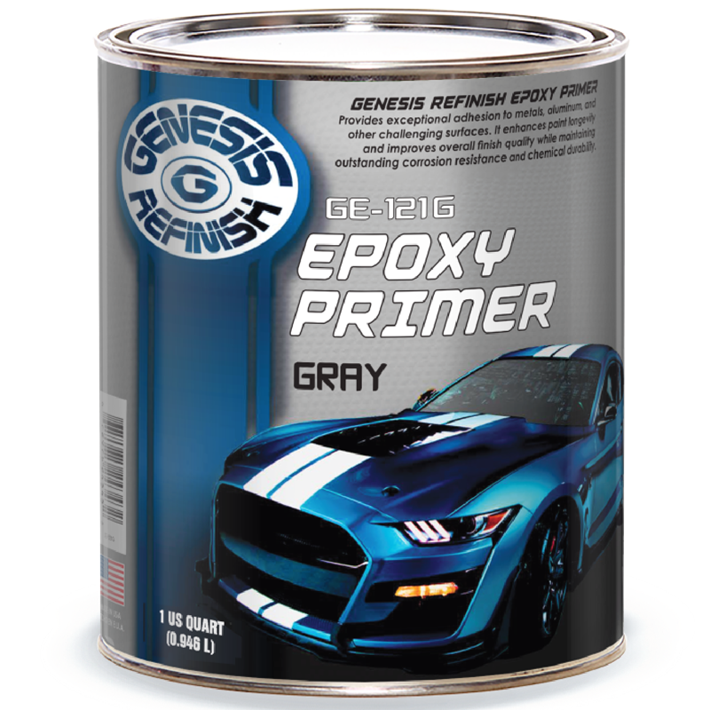 Genesis Refinish High Solids Epoxy Primer/Sealer Gray Quart - G-121G-Q