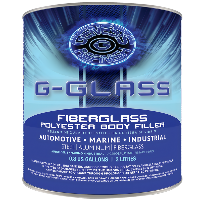 Genesis Refinish G-Glass Fiberglass Polyester Body Filler Gallon - G-622