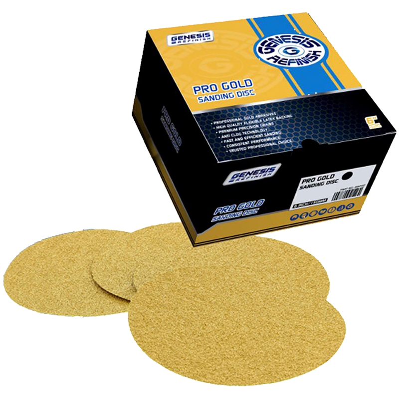 Genesis Refinish 6" 150 Grit Psa (100/Box) - GPSA1506