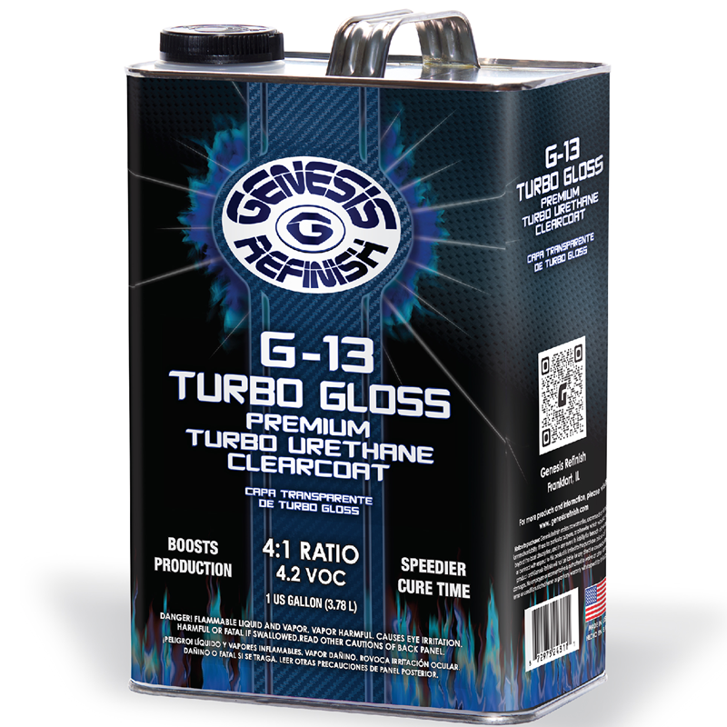 Genesis Refinish 4:1 Turbo Clear Gallon - GT-13