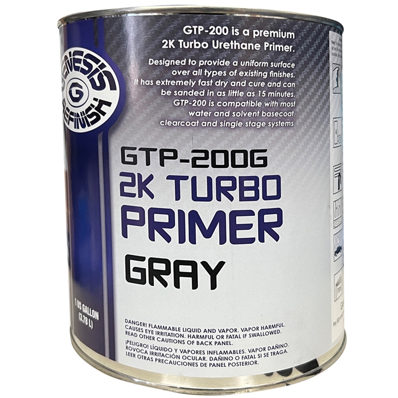 Genesis Refinish 2K Turbo Primer Gray Gallon - GTP-200G