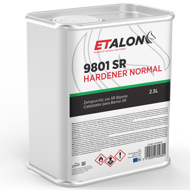 ETALON Normal Hardener For 9850/9800 Clear Coat - ET9801-NORM25