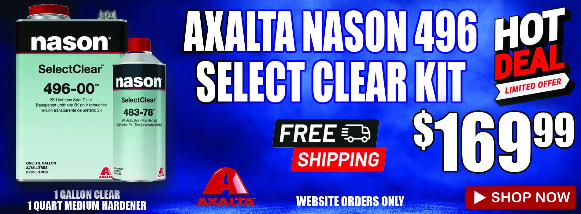 NASON CLEARCOAT SALE